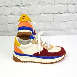 Madewell kickoff trainer Sneakers Colorblock Size 5